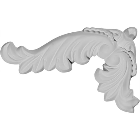 Ekena Millwork 3 3/8"W x 5"H x 1/2"P Legacy Onlay, Right ONL03X05X01LE-R
